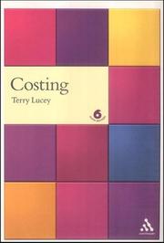 Cover of: Costing by Lucey, T.
