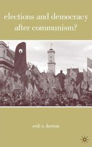 Cover of: Elections and democracy after communism?