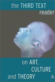 Cover of: Third Text Reader on Art, Culture and Theory: Art, Culture, and Theory