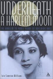 Cover of: Underneath a Harlem Moon | Iain Cameron Williams