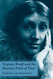 Cover of: Virginia Woolf and the Russian point of view