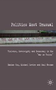 Politics most unusual by Damian Cox