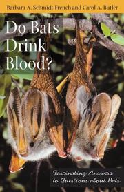 Cover of: Do bats drink blood?