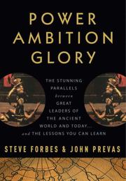 Cover of: Power ambition glory