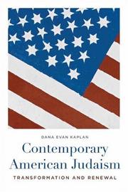 Cover of: Contemporary American Judaism: transformation and renewal