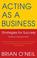 Cover of: Acting as a business