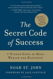 Cover of: The secret code of success | Noah St. John