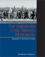 The American civil rights movement by Raymond N. D'Angelo