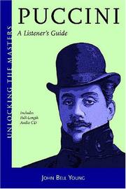 Cover of: Puccini: a listener's guide