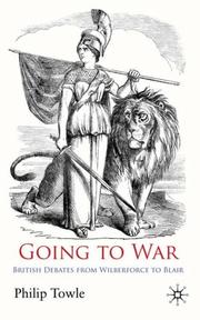 Cover of: Going to war by Philip Towle