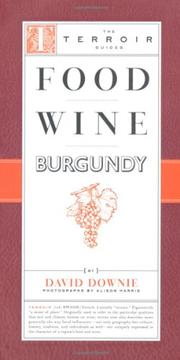 Cover of: Food wine Burgundy