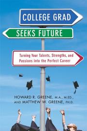 Cover of: College grad seeks future by Greene, Howard