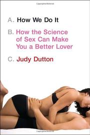 Cover of: How we do it | Judy Dutton