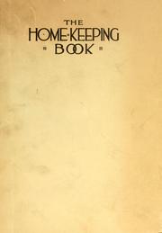 Cover of: The home-keeping book
