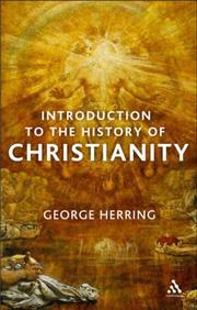 Cover of: An Introduction to the History of Christianity by George Herring