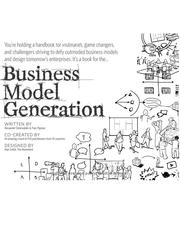 Cover of: Business Model Generation by Alexander Osterwalder, Yves Pigneur
