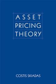 Cover of: Asset pricing theory