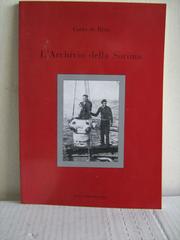 Cover of: L' archivio della Sorima