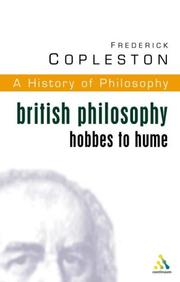 Cover of: History of Philosophy Volume 5 by Frederick Charles Copleston