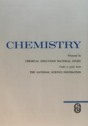 Cover of: Chemistry by Chemical Education Material Study
