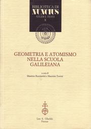Cover of: Geometria e atomismo nella scuola galileiana by a cura di Massimo Bucciantini e Maurizio Torrini.