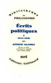Cover of: Écrits politiques by Antonio Gramsci