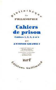 Cover of: Cahiers de prison I - 1, 2, 3, 4 et 5