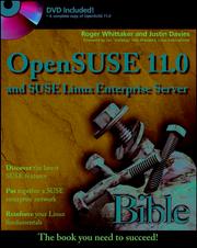 Cover of: OpenSUSE 11.0 and SUSE Linux enterprise server bible by Roger Whittaker