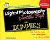 Cover of: Digital Photography Just The Steps For Dummies