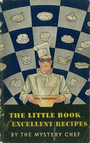Cover of: The little book of excellent recipes
