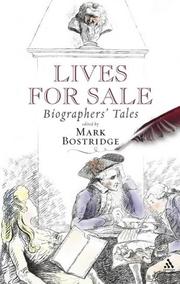 Cover of: Lives For Sale: Biographers' Tales