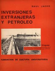 Cover of: Inversiones extranjeras y petróleo: la crisis de 1929 en el Uruguay