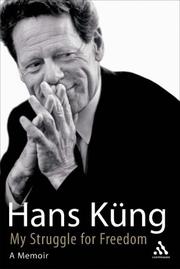 Cover of: My Struggle for Freedom by Hans Küng