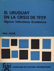 Cover of: El Uruguay en la crisis de 1929: algunos indicadores económicos