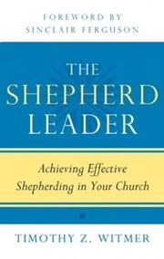 Cover of: The Shepherd Leader by 