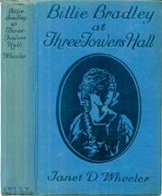 Cover of: Billie Bradley at Three Towers Hall: Leading a Needed Rebellion