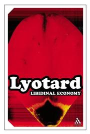 Cover of: Libidinal Economy (Continuum Impacts) by Jean-François Lyotard