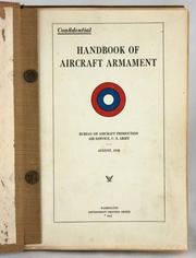 Handbook of aircraft armament by United States. Bureau of Aircraft Production.