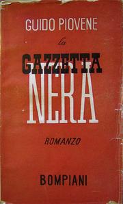 Cover of: gazzetta nera: romanzo.