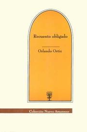 Cover of: Recuento obligado by Orlando Ortiz