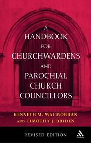 Cover of: Handbook for Churchwardens by Timothy Briden, Kenneth M. Macmorran