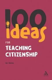 Cover of: 100 Ideas for Teaching Citizenship (Continuum One Hundreds)