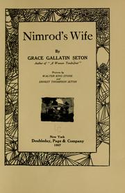 Cover of: Nimrod's wife