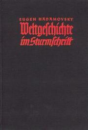 Weltgeschichte im Sturmschritt by Eugen Hadamovsky