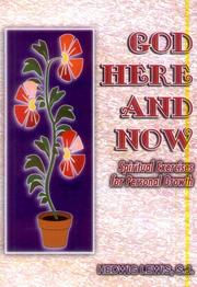 Cover of: God Here and Now