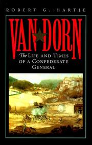 Cover of: Van Dorn by Robert G. Hartje
