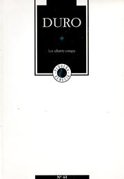 Cover of: Duro by Luis Alberto Crespo