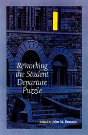 Reworking the Student Departure Puzzle by John M. Braxton