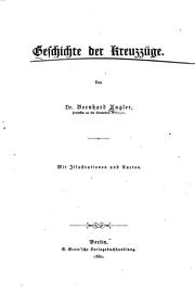 Cover of: Geschichte der kreuzzüge