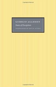 Cover of: State of Exception by Giorgio Agamben